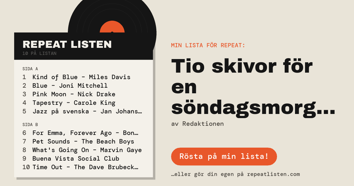 Delningsbild för Tio skivor för en söndagsmorgon
