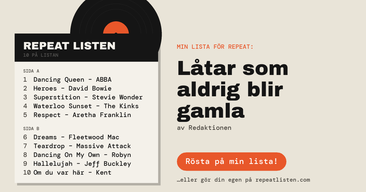 Delningsbild för Låtar som aldrig blir gamla